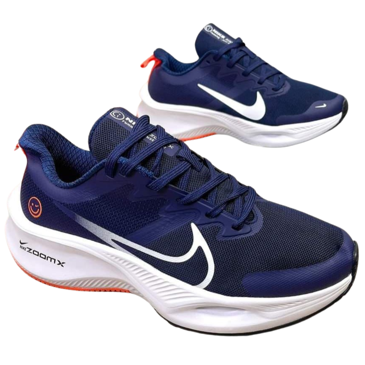 Comprar Zapatillas Nike ZoomX Carita Feliz Hombre. ¿Estás buscando comprar Zapatillas Nike ZoomX Carita Feliz Hombre y quieres saber más sobre sus ventajas y dónde adquirirlas? En Onlineshoppingcenterg, te ofrecemos toda la información y los mejores precios para que encuentres el modelo ideal de Nike ZoomX que se ajuste a tus necesidades.  ¿Por Qué Comprar Zapatillas Nike ZoomX Carita Feliz Hombre? Las Nike ZoomX Carita Feliz Hombre combinan la tecnología avanzada ZoomX de Nike con un diseño único y atractivo. Ideales tanto para corredores como para el uso diario, estas zapatillas son reconocidas por su rendimiento, comodidad y estilo moderno.  Beneficios de las Nike ZoomX Carita Feliz Hombre Tecnología ZoomX: Con una entresuela ZoomX ligera y reactiva, estas zapatillas brindan una amortiguación superior que transforma cada paso en un impulso hacia adelante. Diseño Original: La “Carita Feliz” es un detalle especial que añade un toque único a estas zapatillas, resaltando en estilo sin perder el rendimiento que caracteriza a los modelos Nike ZoomX. Comodidad y Resistencia: Con una estructura pensada para el uso prolongado, las Nike ZoomX ofrecen un soporte ideal en diferentes superficies, desde calles de ciudad hasta terrenos de senderismo. Características Destacadas de las Zapatillas Nike ZoomX Carita Feliz Hombre 1. Tecnología ZoomX para el Mejor Rendimiento El sistema Nike ZoomX es conocido por su capacidad para ofrecer una amortiguación suave y dinámica, perfecta para quienes buscan velocidad y comodidad en cada pisada. Modelos similares, como el Nike Vaporfly Next 2 o el Nike ZoomX Vaporfly Next 3, comparten esta tecnología, brindando soporte excepcional para correr o caminar largas distancias.